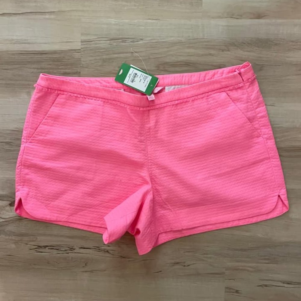 NWT Lilly Pulitzer Adie Shorts w/side zip SZ 16